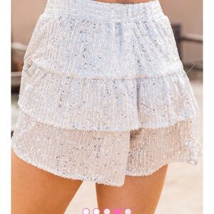 Sequin shorts